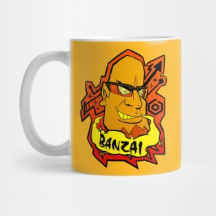 BANZAI! Goji Rokkaku gold Mug